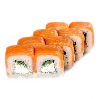 Фирменные роллы Филадельфия с Хияши