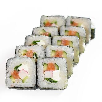 Ролл Футомак с копченым лососем