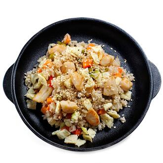 Рис с курицей